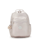 Mochila Kipling Seoul Dourado